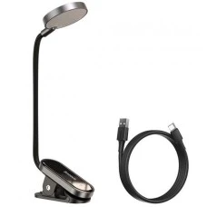 Настольная лампа Baseus Comfort Reading Mini Clip (Grey)