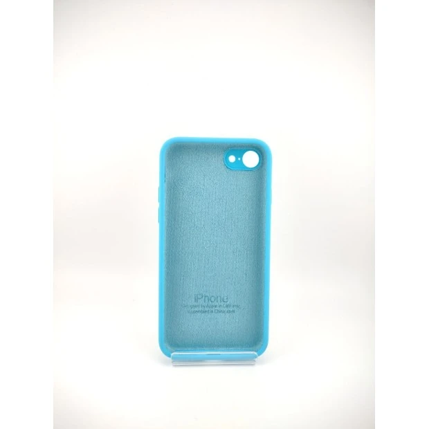 Силіконовий чохол Original Square RoundCam для Apple iPhone 7  /  8  /  SE (2020) Синій