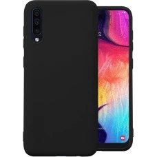 Силиконовый чехол Graphite Samsung Galaxy A30s / A50 / A50s (2019) (Чёрный)