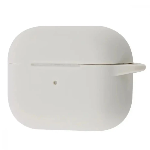 Чехол для наушников Full Silicone Case Apple AirPods 4 (17) Antique White