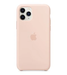 Чехол Silicone Case Apple iPhone 11 Pro Max (Pink Sand)