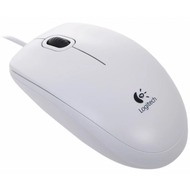 Миша дротова Logitech B100 (910-003360) (Біла)