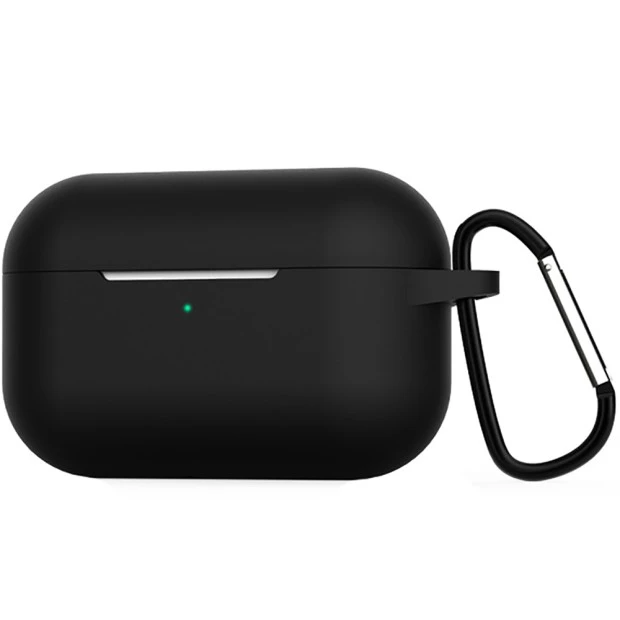 Чехол для наушников Full Silicone Case Apple AirPods Pro (Черный)