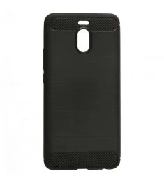 Силикон Polished Carbon Meizu M6 Note (Черный)