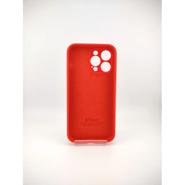 Силикон Original RoundCam Case Apple iPhone 14 Pro Max (05) Product RED