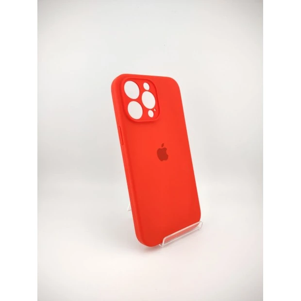 Силикон Original RoundCam Case Apple iPhone 14 Pro Max (05) Product RED
