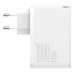 СЗУ-адаптер Baseus GaN2 Pro 100W (2Type-C / 2USB) (Белый) CCGAN2P-L02 СЗУ-адаптер Baseus GaN2 Pro 100W (2Type-C / 2USB) (Белый) CCGAN2P-L02