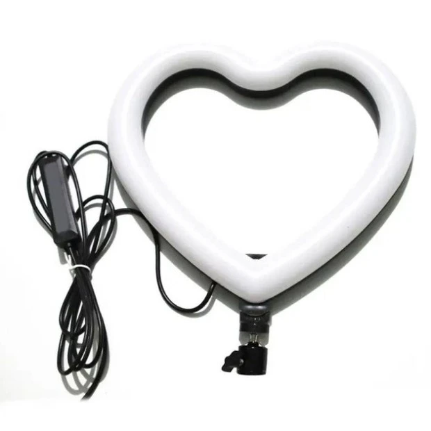 Набір для зйомки LED-лампа Heart JM26-10 MJ-26 (26см) RGB (Чорний)