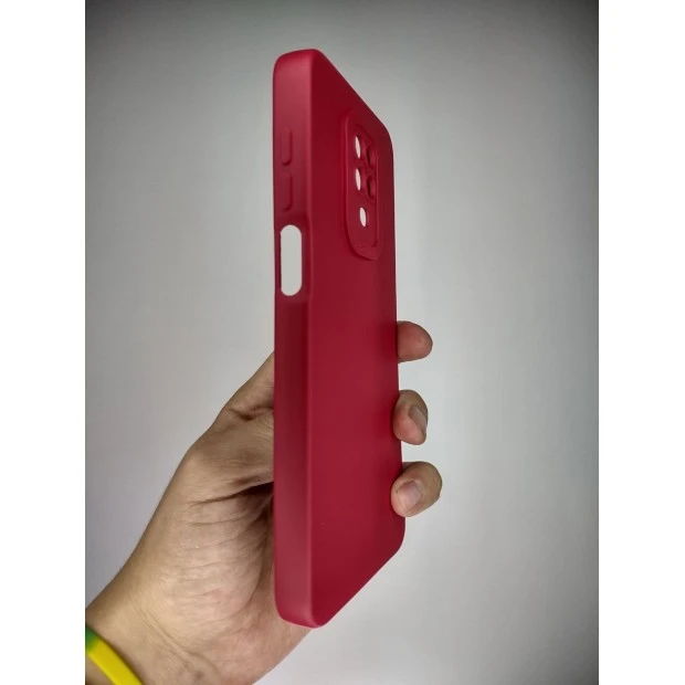 Силикон Original ShutCam Xiaomi Redmi Note 9S / Note 9 Pro (Малиновый)