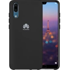 Силікон Original Case Logo Huawei P20 (Чорний)