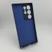 Силіконовий чохол Original Samsung Galaxy S24 Ultra (ShutCam) (Темно-синій)