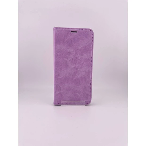 Чехол-книжка Leather Elegant Samsung Galaxy A15 (Тёмная фиалка)