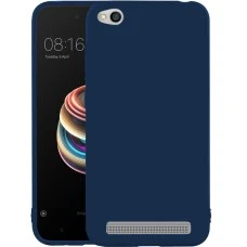 Силикон iNavi Color Xiaomi Redmi 5a (темно-синий)