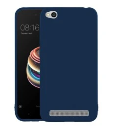 Силикон iNavi Color Xiaomi Redmi 5a (темно-синий)