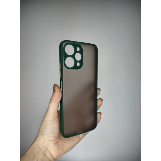 Накладка Totu Gingle Series для Xiaomi Redmi 12 4G (Темно-зелений)