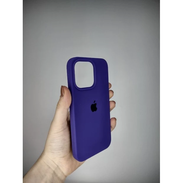 Силіконовий оригінальний чохол для Apple iPhone 13 Pro (02) ультрафіолетовий