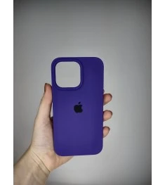 Силіконовий оригінальний чохол для Apple iPhone 13 Pro (02) ультрафіолетовий