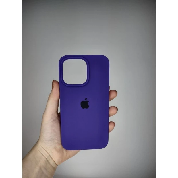 Силіконовий оригінальний чохол для Apple iPhone 13 Pro (02) ультрафіолетовий