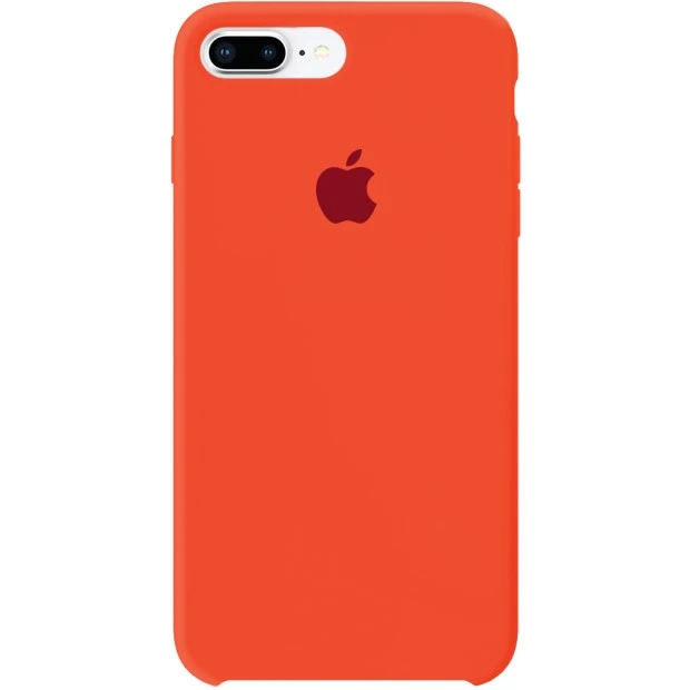 Силикон Original Case Apple iPhone 7 Plus / 8 Plus (18) Orange