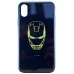 Накладка Luminous Glass Case Apple iPhone XR (Ironman) Накладка Luminous Glass Case Apple iPhone XR (Ironman)