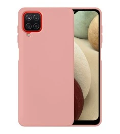 Силикон Original 360 Case Samsung Galaxy A12 (2020) (Пудровый)