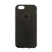 Силиконовый чехол Candy Apple iPhone 5 / 5s / SE (черный)