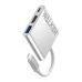 Walker WHUB-35 USB HUB Adapter (Type-C на 1USB  /  1HDMI  /  1Type-C)