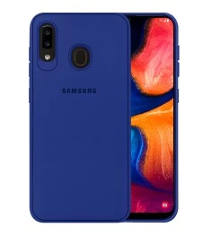 Силикон Junket Case Samsung Galaxy A20 / A30 (2019) (Синий)