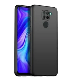 Силикон ShutCam Graphite Xiaomi Redmi Note 9 / Redmi 10X (Чёрный)