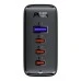 СЗУ-адаптер Acefast A37 100W PD QC 1USB / 3Type-C 5A + Type-C-кабель 2m (Чёрный) СЗУ-адаптер Acefast A37 100W PD QC 1USB / 3Type-C 5A + Type-C-кабель 2m (Чёрный)