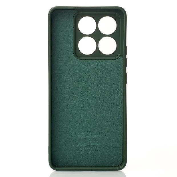 Силіконовий чохол Original Xiaomi 14T Pro (ShutCam) (Темно-зелений)