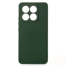 Силіконовий чохол Original Xiaomi 14T Pro (ShutCam) (Темно-зелений)