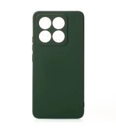 Силіконовий чохол Original Xiaomi 14T Pro (ShutCam) (Темно-зелений)