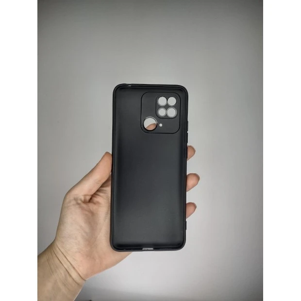 Силіконовий чохол Graphite Xiaomi Redmi 10C (ShutCam) (Чорний)