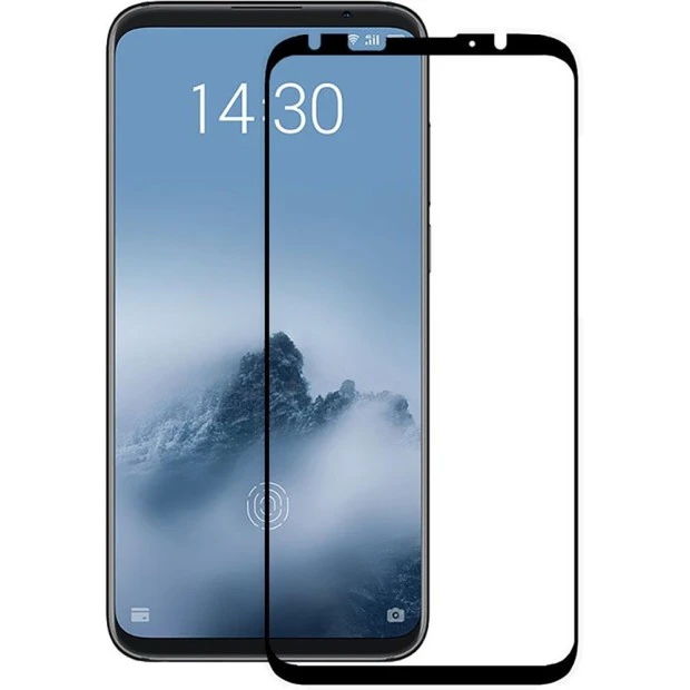 Захисне скло 5D Standard Meizu 16s Чорний