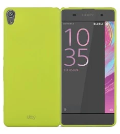 Чехол Utty Rubberized Sony Xperia XA F3112 (лайм)