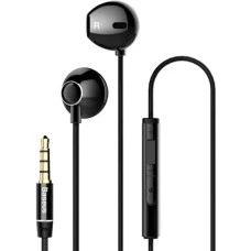 Wired in-ear headphones with a microphone Baseus Enock H06 (Black)