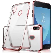 Силіконовий чохол UMKU Line для Samsung Galaxy M20 (рожевий)
