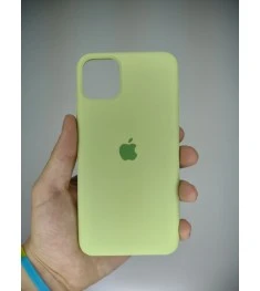 Силіконовий оригінальний чохол Apple для iPhone 11 Pro Max (Авокадо)
