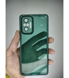 Накладка Totu Metal Frame Xiaomi Redmi Note 10 Pro / Note 10 Pro Max (Тёмно-зелё..