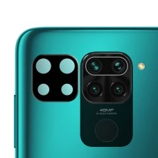 Защитное 3D стекло на камеру Xiaomi Redmi Note 9 black