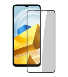 Защитное стекло 5D Ceramic Xiaomi Poco M5 Black