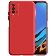 Силикон Original 360 ShutCam Case Xiaomi Redmi 9T (Тёмно-красный)