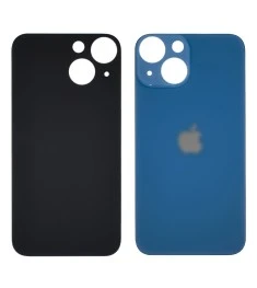 Заднее стекло корпуса для Apple iPhone 13 Sierra blue (синее) (Big hole)