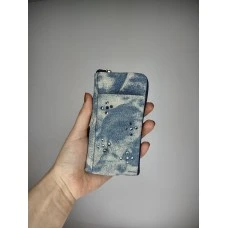 Сумочка для телефона LGD-L-1026A-TZ (Джинс с камнем) (Синий)