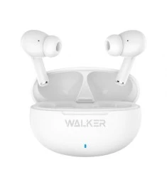 Бездротові навушники-гарнітура вакуумні Walker WTS-60 ENC (Білі)