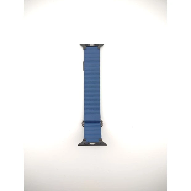 Apple Watch Color Leather Band 38  /  40  /  41 mm (Blue)