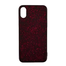 Накладка Confetti Apple iPhone XS Max (Красный)