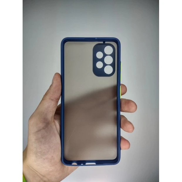 Стильний чохол Totu Gingle Series для Samsung Galaxy A32 (2021) (Темно-синій)