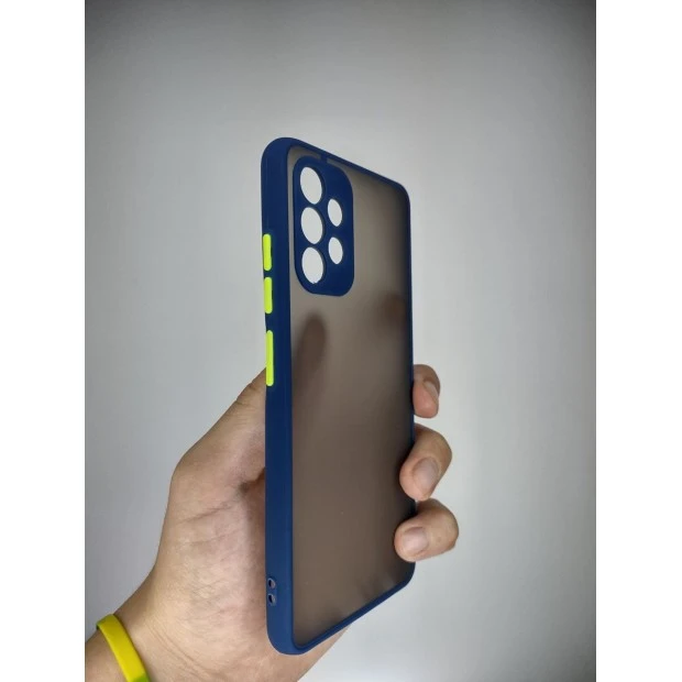Стильний чохол Totu Gingle Series для Samsung Galaxy A32 (2021) (Темно-синій)